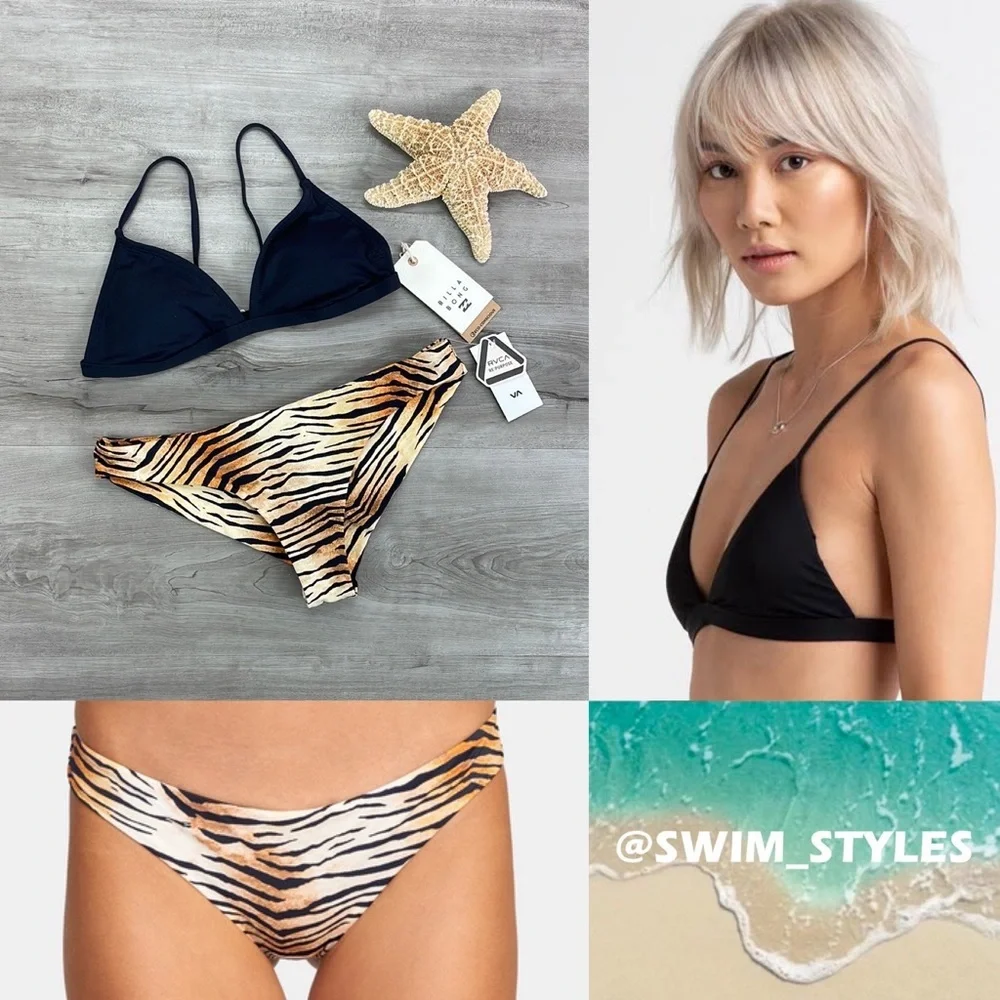 ☀️BILLABONG☀️ SOL SEARCHER CECI TR TIGHER CHEEKY BIKINI SET